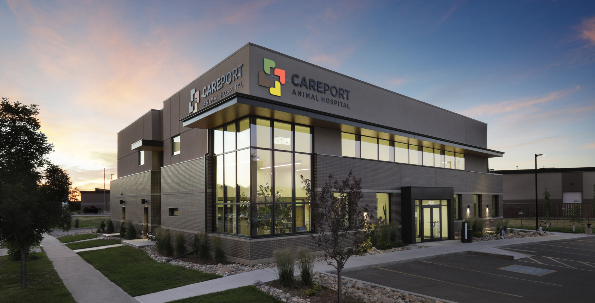 An image depicting P3A's Careport Animal Hospital project.
