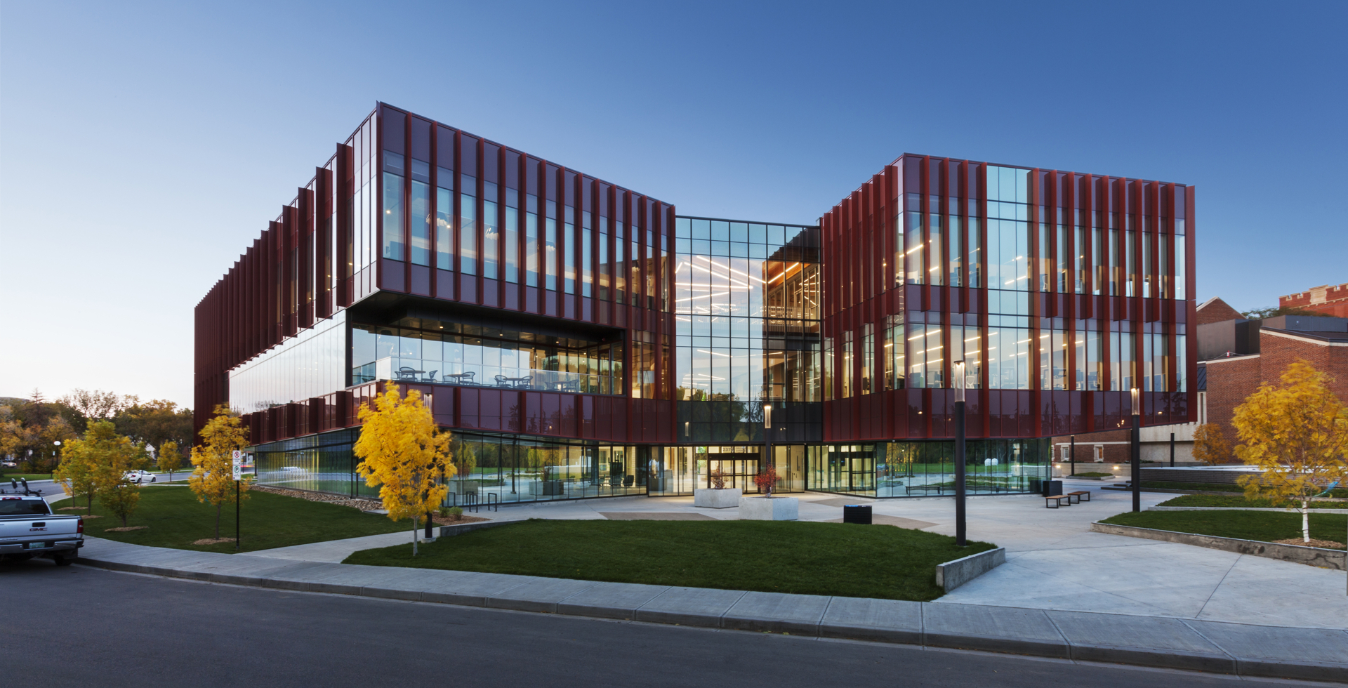 An image depicting P3A's Conexus Credit Union Head Office project.