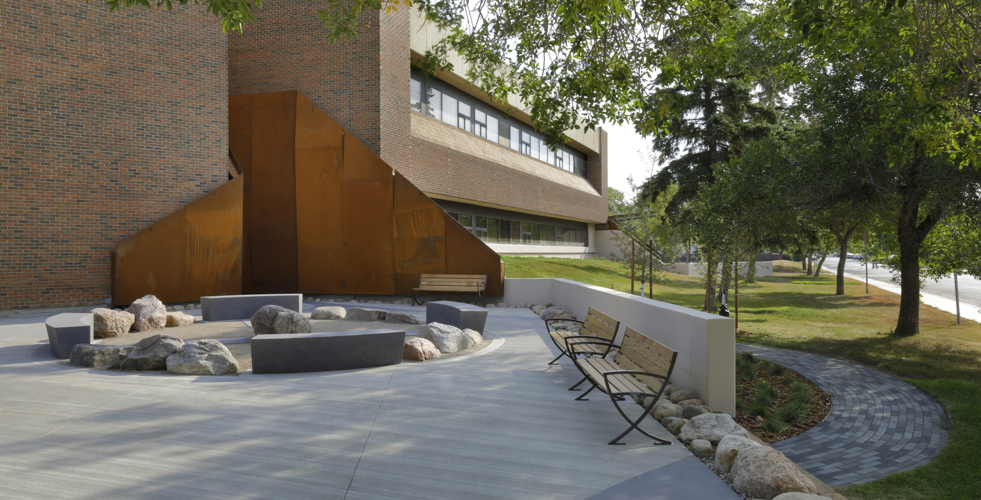 An image depicting P3A's FW Johnson High School project.