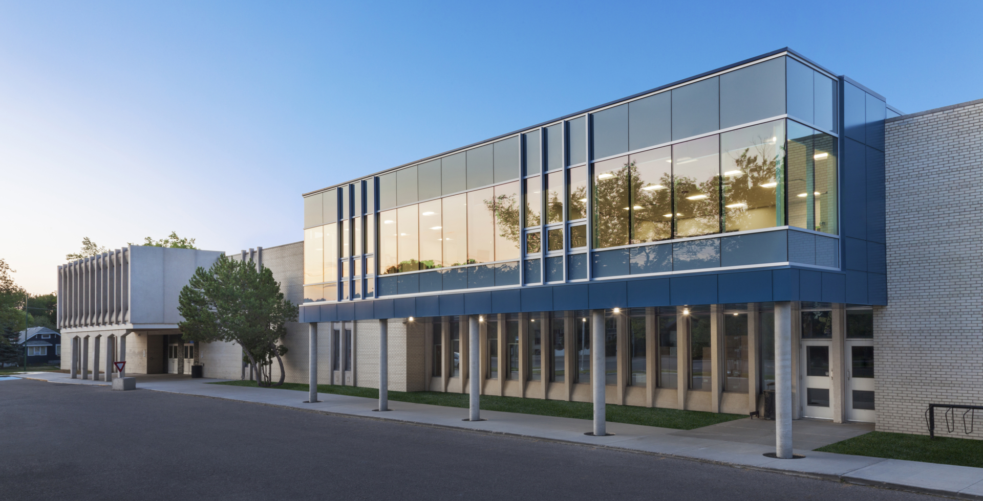 An image depicting P3A's Miller Comprehensive High School project.