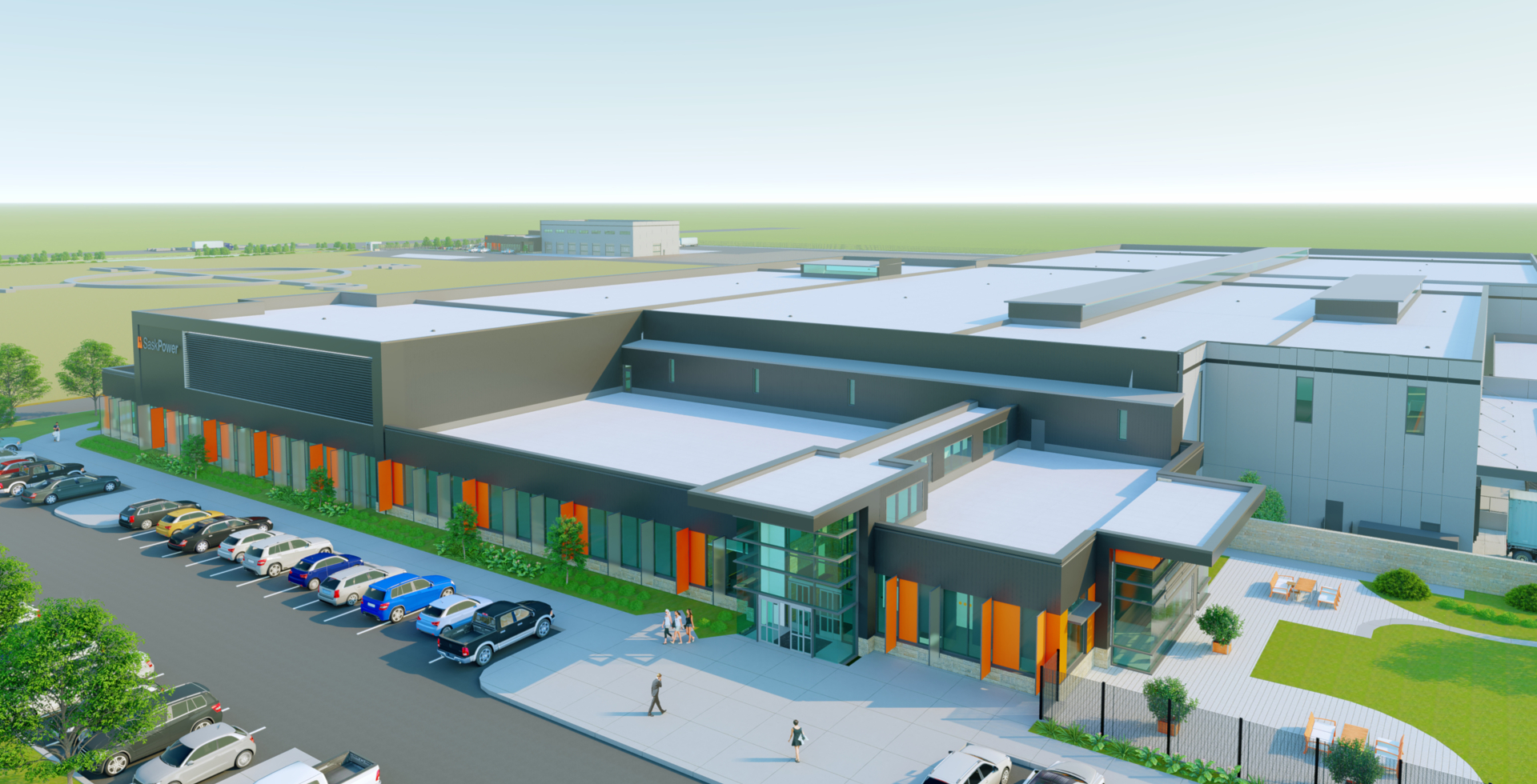 An image depicting P3A's Utility Company Logistics Warehouse Complex project.
