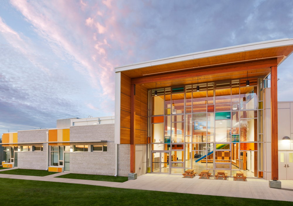 An image of P3A's École Gravelbourg School project.