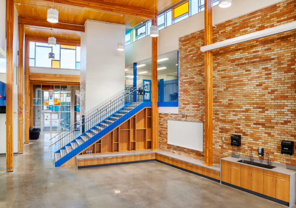 An image of P3A's École Gravelbourg School project.