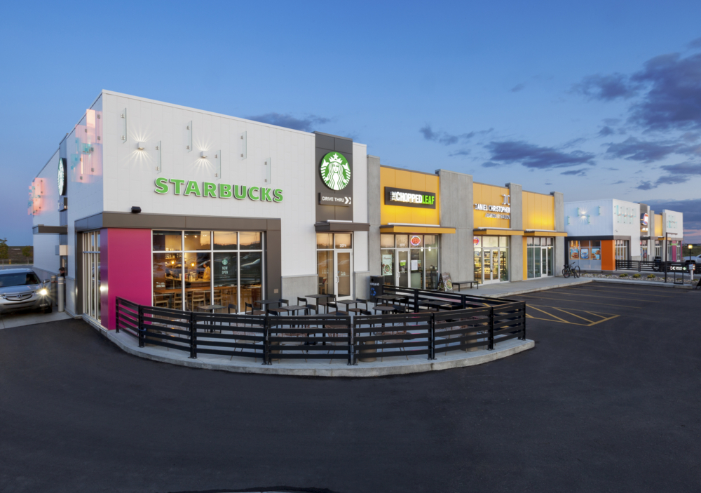 An image of P3A's Aurora Retail project.