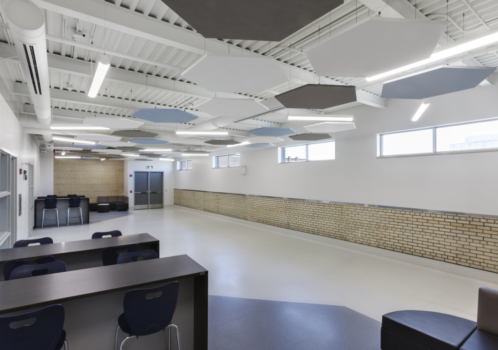An image of P3A's Miller Comprehensive High School project.