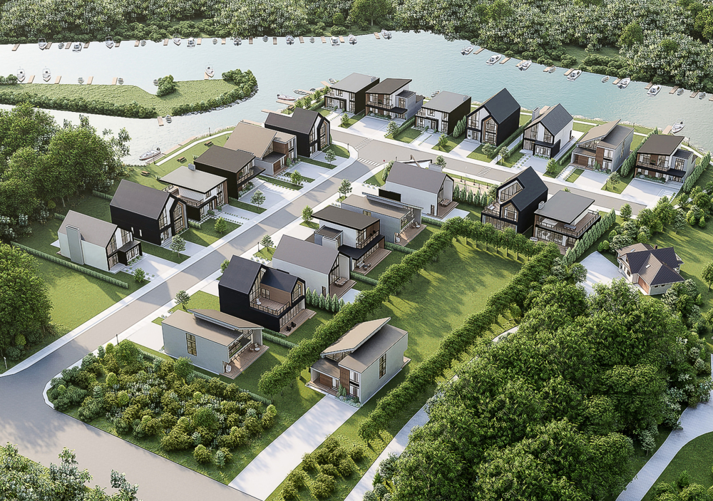 An image of P3A's Muskoka Development project.