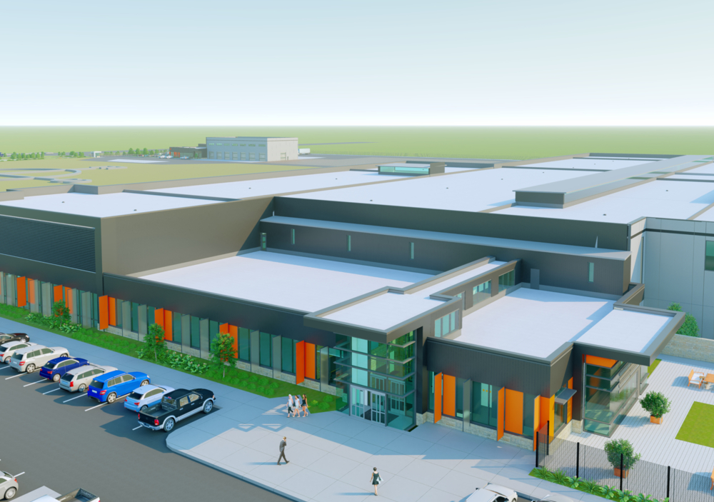 An image of P3A's Utility Company Logistics Warehouse Complex project.