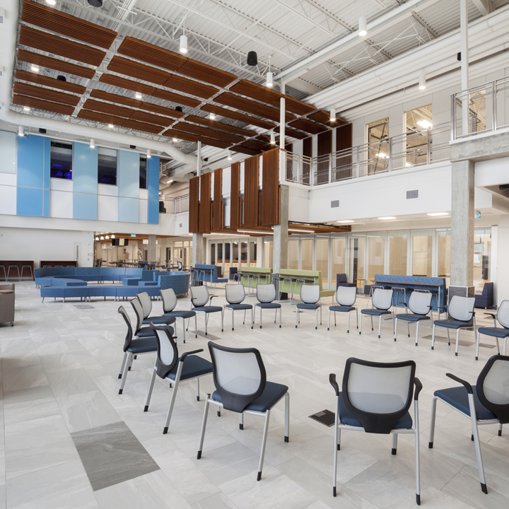 An image of P3A's mâmawêyatitân centre project.