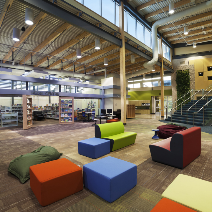 An image of P3A's Arcola Community School project.