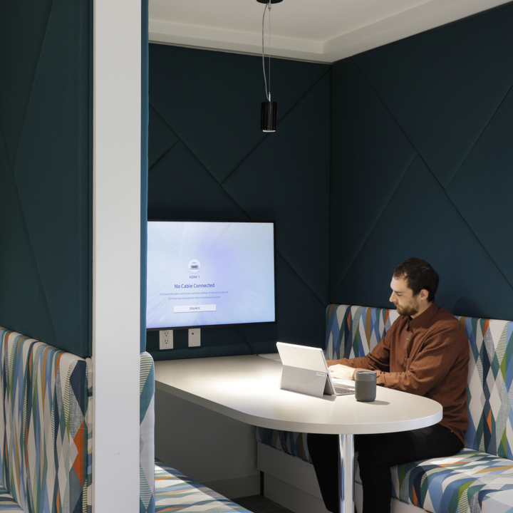 An image of P3A's Conexus Credit Union Head Office project.