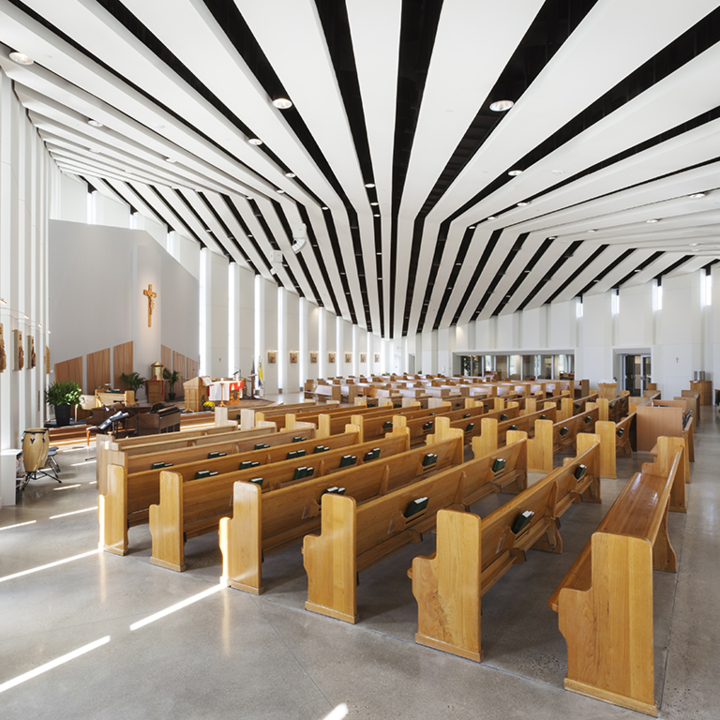 An image of P3A's Christ the Redeemer Roman Catholic Parish project.