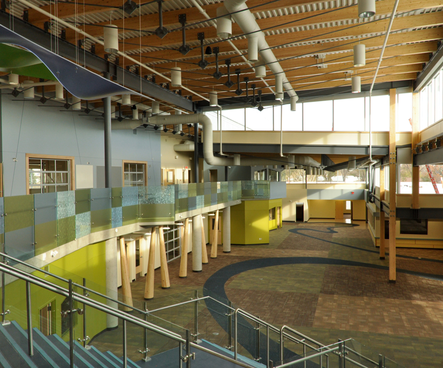 An image of P3A's Arcola Community School project.