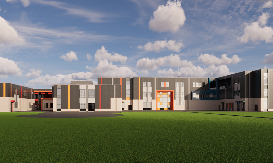 An image of P3A's North Regina Joint-Use School project.