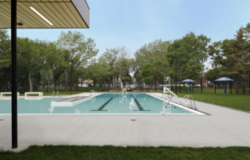 Maple Leaf Outdoor Pool
